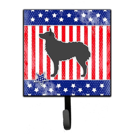 Carolines Treasures USA Patriotic Croatian Sheepdog Leash or Key Holder BB3321SH4